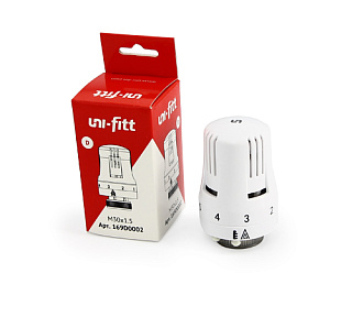Термостатическая головка D M30х1,5 UNI-FITT 