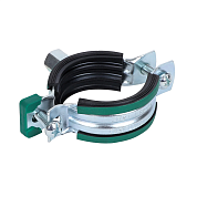 Хомут KSB2 М8/М10 (133-140мм) оцинкованный с epdm