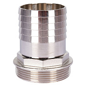 Штуцер 2" х 50 НР никелированный STOUT (2600D9N205000B)