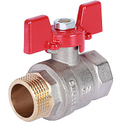 Кран шаровый ROMMER 3/4" ВН - полный проход, бабочка 