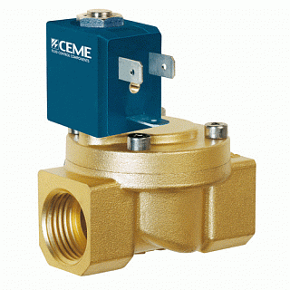 Клапан соленоидный CEME 87 нормально открытый 2"1/2 220В CEME
