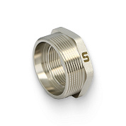 Футорка редукционная 2" x 1" 1/4 ВН, никель UNI-FITT OPTIMAL (604N7501)