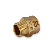 Муфта переходная 22 х 1/2" (НР) под пайку EFFEBI, бронза (HB4243A042200)