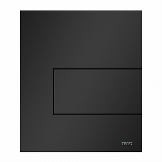 Металлическая панель смыва TECEsquare черная матовая, для инсталляции писсуара, 144 x 124 x 2 мм Артикул 9242813