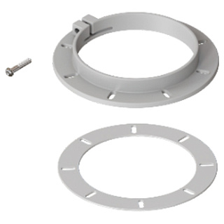 Первичный фланец D=100 мм, коаксиальный, пластик, ROMMER Артикул RCA-6010-000005