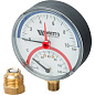Радиальный термоманометр WATTS d=80 мм, до 120'С, до 10 бар F+R828