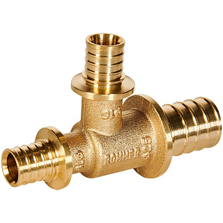 Тройник переходной надвижной 25 x 16 x 16 мм. для труб из сшитого полиэтилена ROMMER Артикул RFA-0014-251616