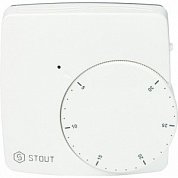 Термостат комнатный электронный WFHT-DUAL дистанционный датчик "в пол" 3м STOUT STE-0002-000010