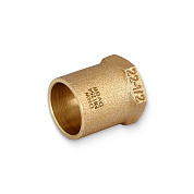 Муфта переходная 22 х 1/2" (ВР) под пайку EFFEBI, бронза (HB4270A042200)