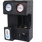 Насосная группа 3/4" с 3-х ходовым приводным смесителем STOUT без насоса (SDG-0007-002001)