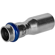 Муфта переходная 22 х 15 мм, ВПр-НПр под пресс, из нержавеющей стали STOUT (SSS-2020-002215)