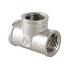 Тройник резьбовой (ВР) 3/4" латунь-никель VALTEC (VTr.130.N.0005)