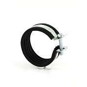 Хомут одновинтовой 1" 1/2 (48 - 51 мм.) UNI-FITT с резиновым уплотнителем (852S6800)