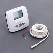 Термостат комнатный WATTS WFHT-LCD электронный 230 В, NO/NC сервопривод,  датчик пола