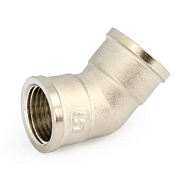 Угол резьбовой 45° (ВР) 1/2" никель UNI-FITT OPTIMAL (641N2201)