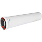 Удлинитель дымохода D=60/100, L=500 мм коаксиальный, ROMMER (RCA-6010-000500)