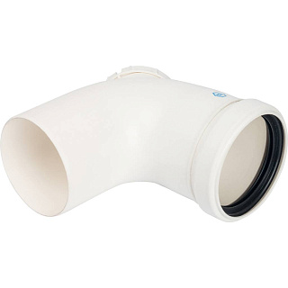 Отвод 87° D=80 мм с инспекцией для конденсационных котлов STOUT (SCA-8080-010090) SCA-8080-010090