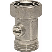 Узел нижнего подключения 3/4" для радиатора STOUT прямой, раздельный (SVH-0005-000020)