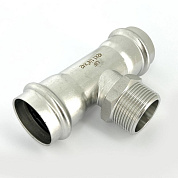 Тройник под пресс переходной 42 х 1" 1/4 х 42 (НР) из нержавейки UNI-FITT (798S6560)