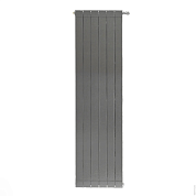 Радиатор STOUT Oscar 1800 мм 6 секций, алюминий (боковое подключение) серый
