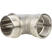 Угольник 2" с упором НВ никелированный STOUT (270024N202000B)