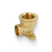 Водорозетка JINTIAN 2 точки крепления пайка ВР 18х1/2" 