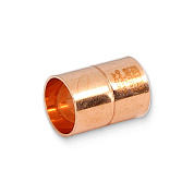 Муфта равнопроходная 15 мм под пайку EFFEBI, медь (HR5270A151500)