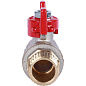 Кран шаровый ROMMER 1/2" НН - полный проход, бабочка