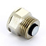 Клапан отсечной 1/2" никелированный UNI-FITT