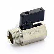 Кран шаровый BUGATTI KANSAS 1/2" проход 12 мм ВН mini 