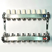 Колл. группа UNI-FITT 1" х 8 вых 3/4" с баланс. и термост. вентил. без конц, OPTIMAL (451B4308.RU)
