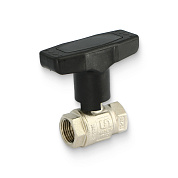 Кран шаровый 1/2" (ВР) полнопроходной, Т-ручка, ETALON UNI-FITT (110H2000)