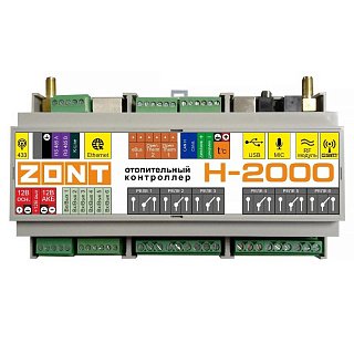 Контроллер отопительный ЭВАН ZONT H-2000 Артикул 112111-evn