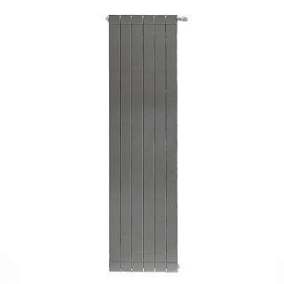 Радиатор STOUT Oscar 2000 мм 6 секций, алюминий (боковое подключение) серый SRA-0110-20000806 