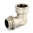 Угол резьбовой 1" ВН с упором, никель UNI-FITT OPTIMAL (612N4401)