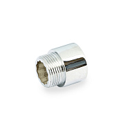Удлинитель резьбовой 3/4” х 20 мм (ВН) EFFEBI, бронза - хром (B3526A0520C)