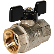 Кран шаровой 1" полнопроходной, ВР-ВР, ручка бабочка, STOUT (SVB-0002-200025)