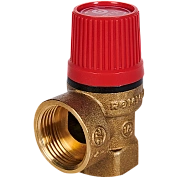 Предохранительный клапан 1/2 x3/4 ROMMER для отопления 1,5 бар