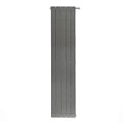 Радиатор STOUT Oscar 1800 мм 5 секций, алюминий (боковое подключение) серый