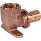 Водорозетка надвижная 25-Rp 3/4" REHAU RX корот. (бронза)