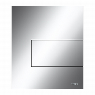 Металлическая панель смыва TECEsquare хром глянцевый, для инсталляции писсуара, 144 x 124 x 2 мм Артикул 9242811