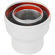 Коаксиальный переход с 60 х 100 на 80 х 125 ROMMER (RCA-8125-000105)