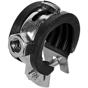 Хомут для труб 3/4" (⌀ 25 - 28 мм.) одновинтовой с гайкой М8, STOUT (SAC-0020-300034)