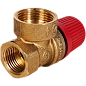 Клапан предохранительный  1/2 x3/4х1/4 ROMMER  для отопления с вых. под манометр 3 бар 