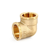 Угол резьбовой 1/2" ВР, латунь UNI-FITT OPTIMAL (610G2201)