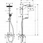 Душевая система со смесителем HansGrohe HG Crometta S 240 1jet Showerpipe, хром