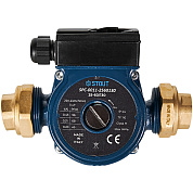 Циркуляционный насос 25-60/130, 220/240 В, 50 Hz STOUT с латунными гайками G 1" 1/2 x Rp 1"