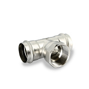 Тройник под пресс переходной 54 х 2" х 54 (ВР) из нержавейки UNI-FITT (797S7770)