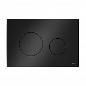 Пластиковая панель смыва TECEloop 2.0 черная глянцевая, для инсталляции унитаза, 150 x 220 x 5 мм 9240924