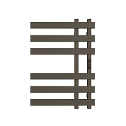 Полотенцесушитель электрич. 70 х 50 STOUT NEOSOUL quadro, Графит (SHQ-N4QQ-007050)